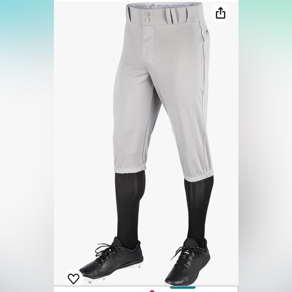 NWT Champro Boys' Traditional Knicker Style Knee-Length Baseball Pants XL - Picture 1 of 8